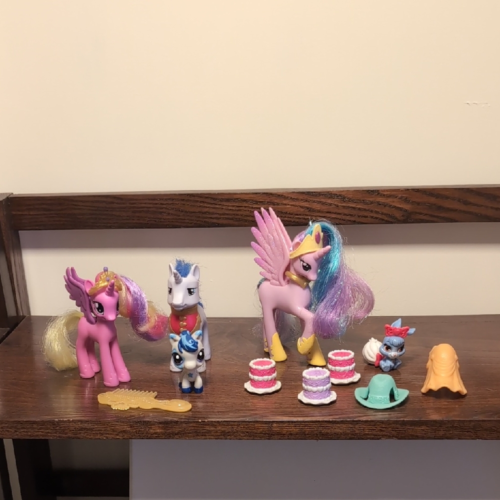 My Little Pony Magical Friends Set with Pink and Purple Ponies